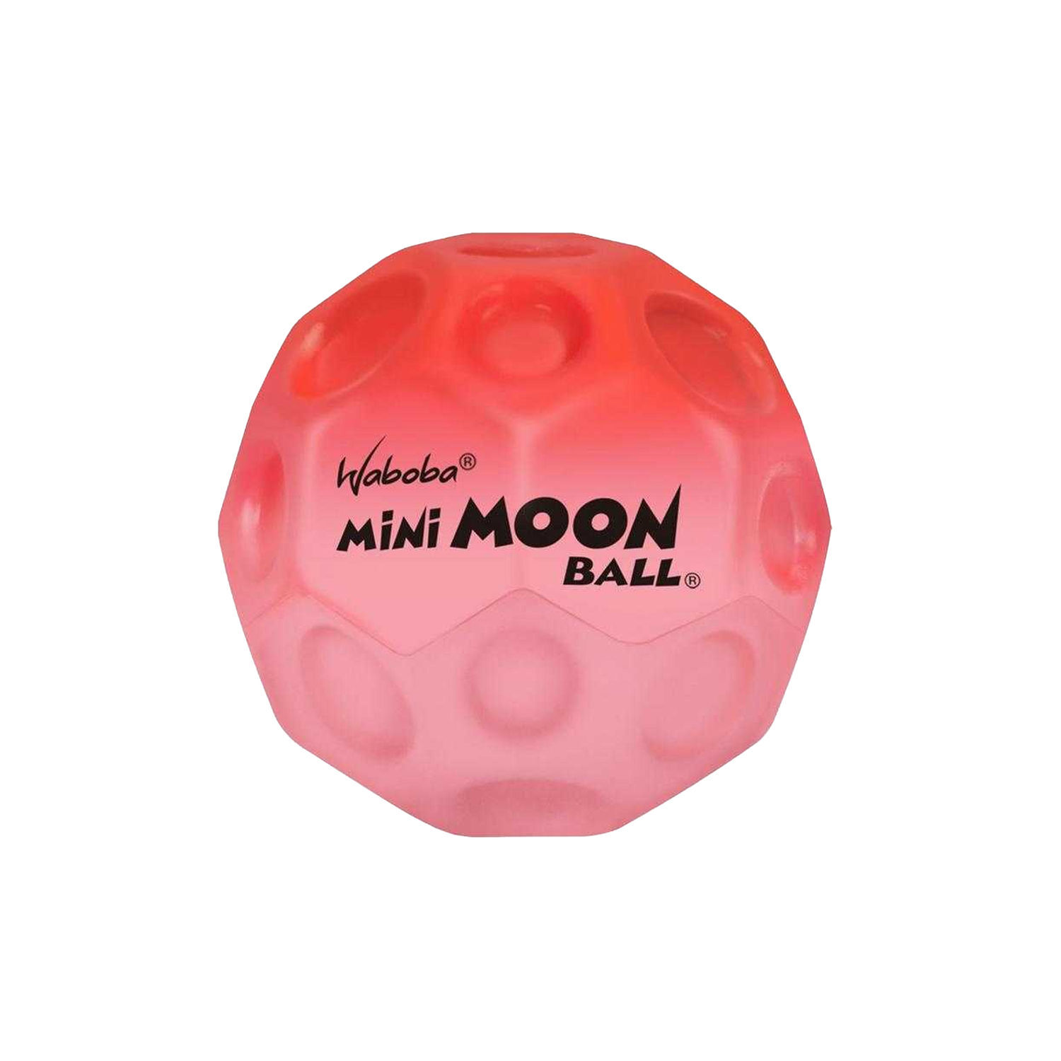 Waboba Mini Moon Bouncy Ball - Red