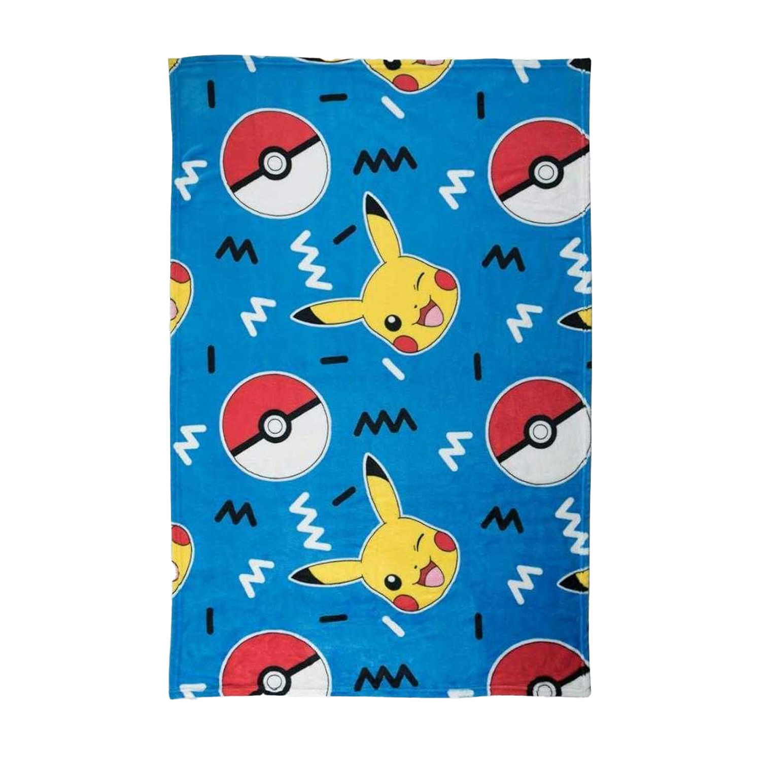 Pokemon Memphis Fleece Blanket - Multicoloured