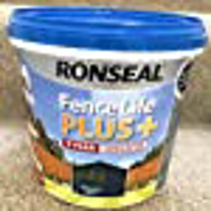 Ronseal Fence Life Plus+ Midnight Blue 5 Litre - 5 Year Protection for Fences and Sheds