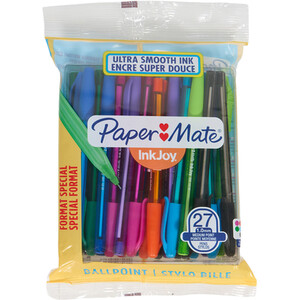 Pack of 27 Paper Mate InkJoy Ballpoint Pen