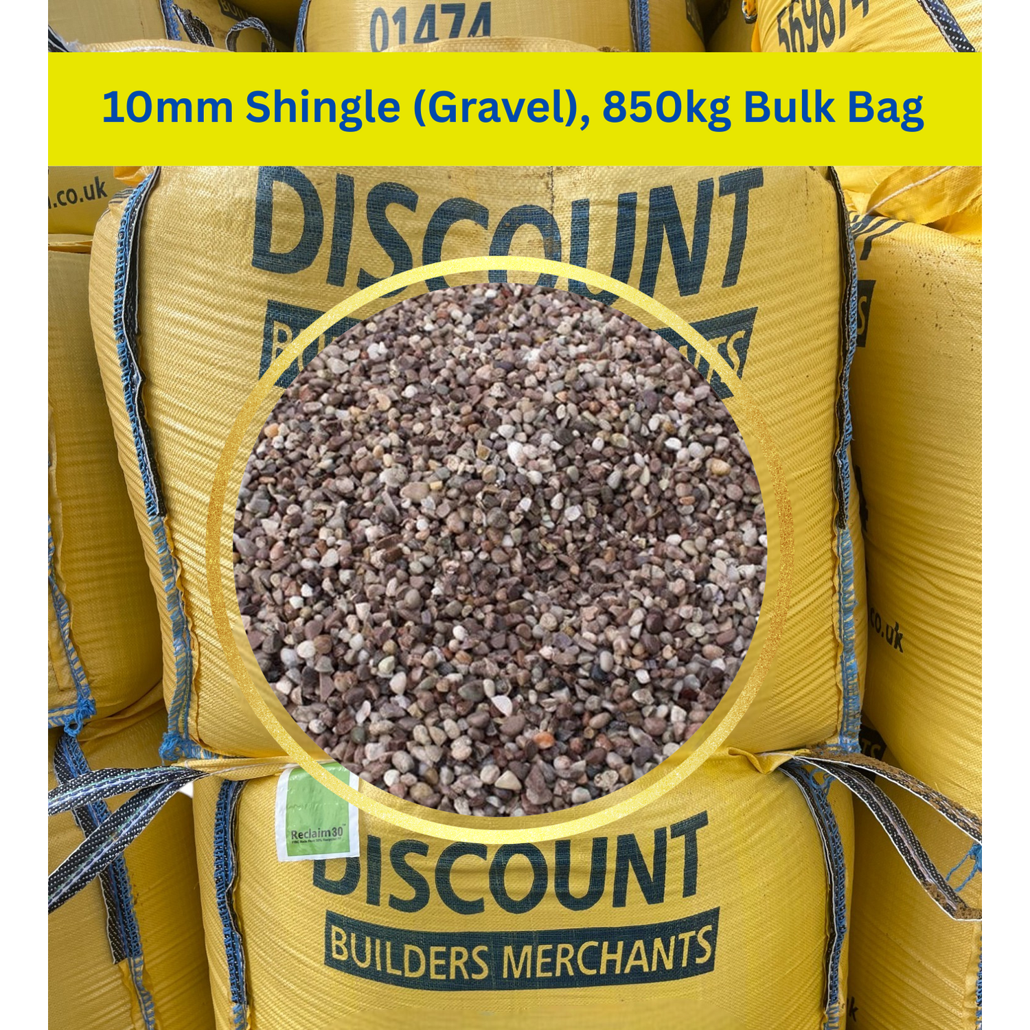 - 10mm Pea Shingle (Gravel)850Kg Bulk Bag Free Delivery - Image 2