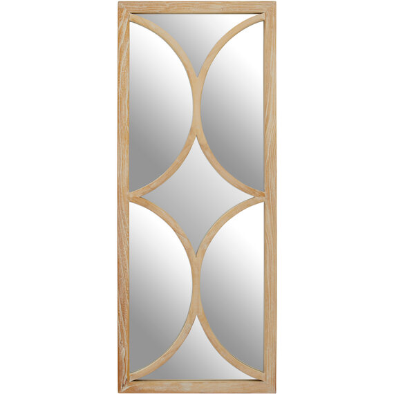 Kyra Grey Wash Elm Wood Wall Mirror