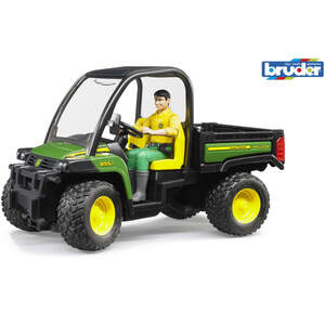 Bruder John Deere Gator XUV 855D with driver Vehicle Playset
