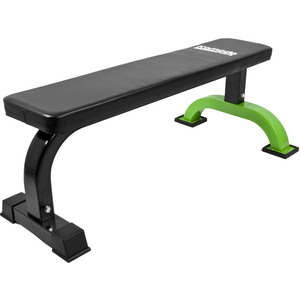 Komodo Flat Weightlifting Gym Bench in Green