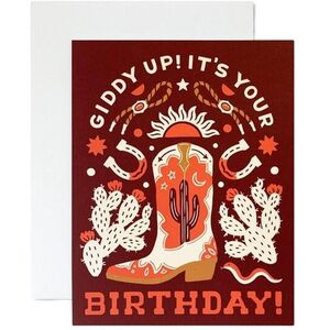 Gubblecote Giddy Up Birthday Card