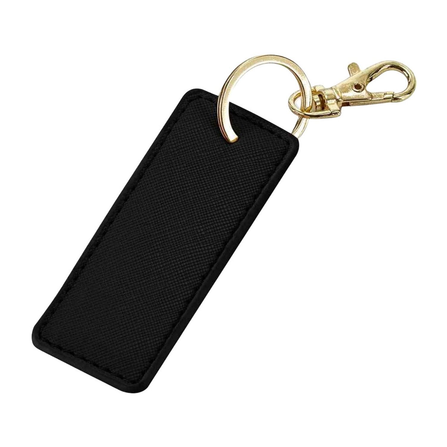 Bagbase Boutique Key Clip - Black/Gold