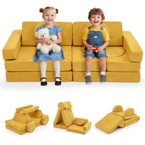 14 PCS Modular Kids Play Couch Sectional Sofa