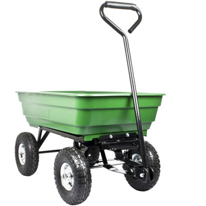 Komodo Green Garden Dump Trolley