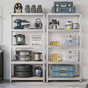 SONGMICS Heavy-Duty 5-Tier Shelving Unit, Adjustable Storage Shelf