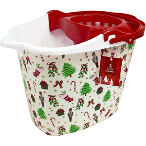 Christmas Design Cleaning Bucket
