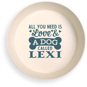Lexi Pre-personalised Dog Bowl