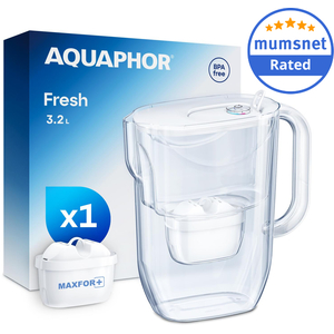 AQUAPHOR 3.2 litre Fresh White with 1 x 200 litre Maxfor+ Filter