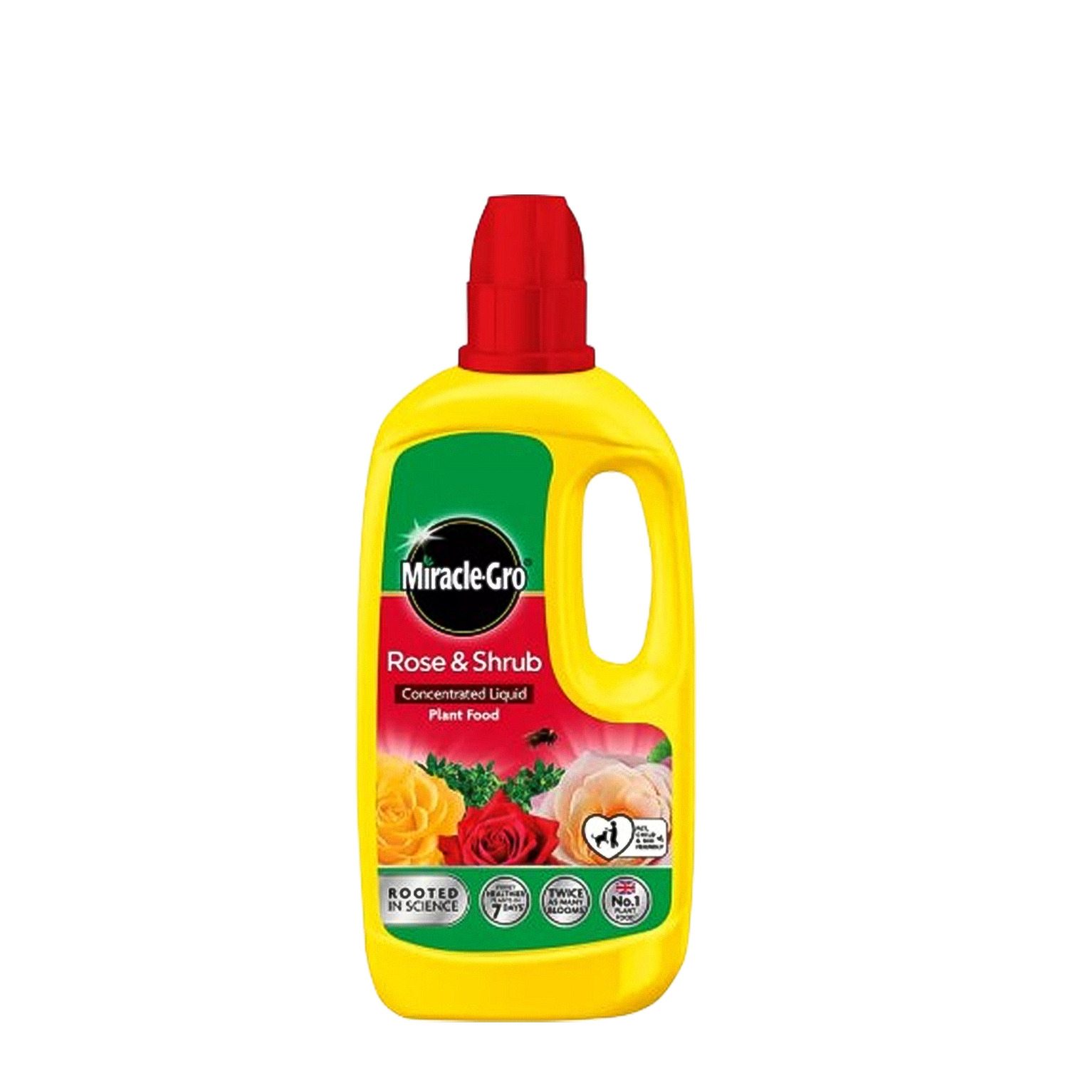 Miracle-Gro Rose & Shrub Liquid Plant Food - Black
