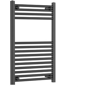 Balterley 12 Rail Vertical Ladder Towel Rail - 800 x 500mm - Anthracite