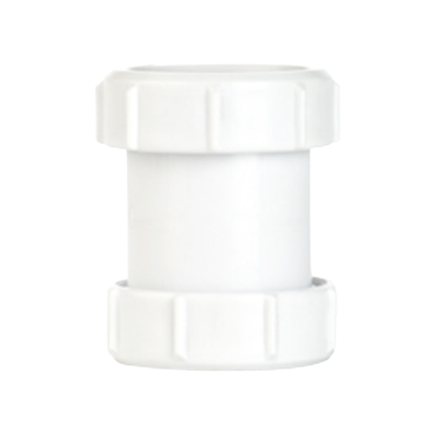 Securplumb Straight Compression Coupler - White