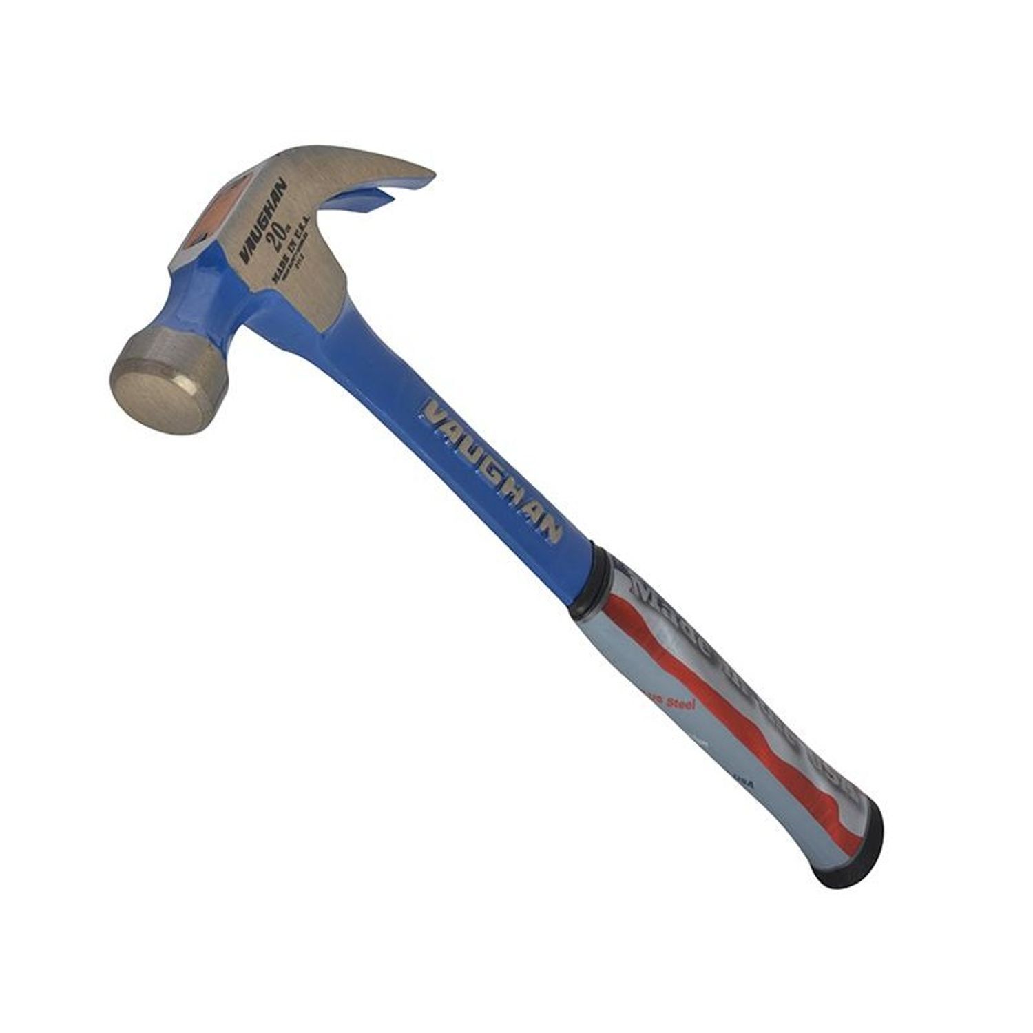 Vaughan Curved Claw Hammer, Solid Steel - Multi Colour