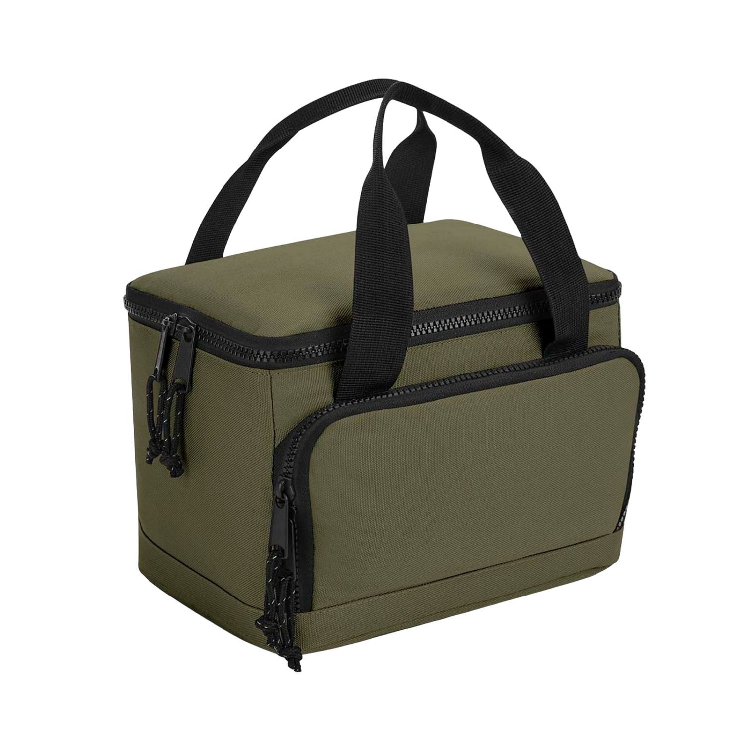  - Bagbase Recycled Mini Cooler Bag Military Green (One Size) - Image 3