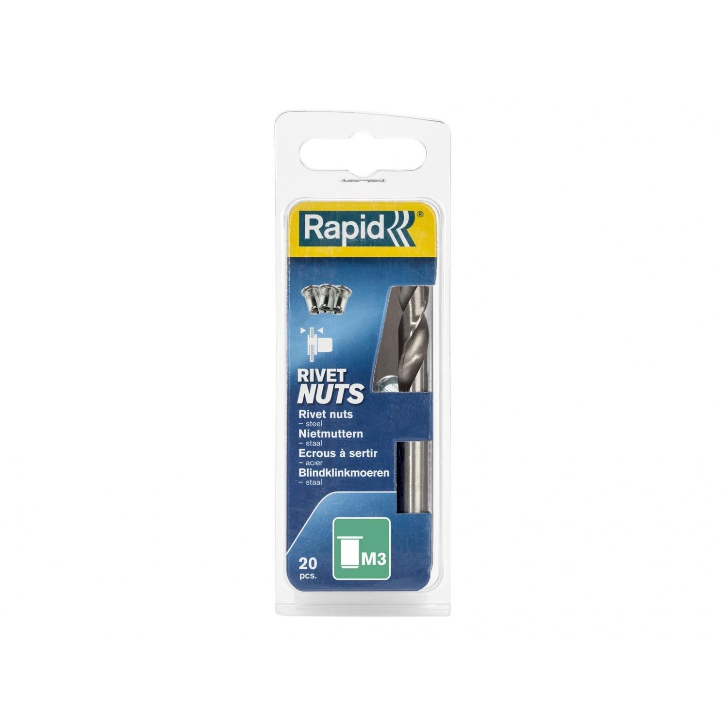 Rapid Steel Rivet Nuts A - Multi Colour