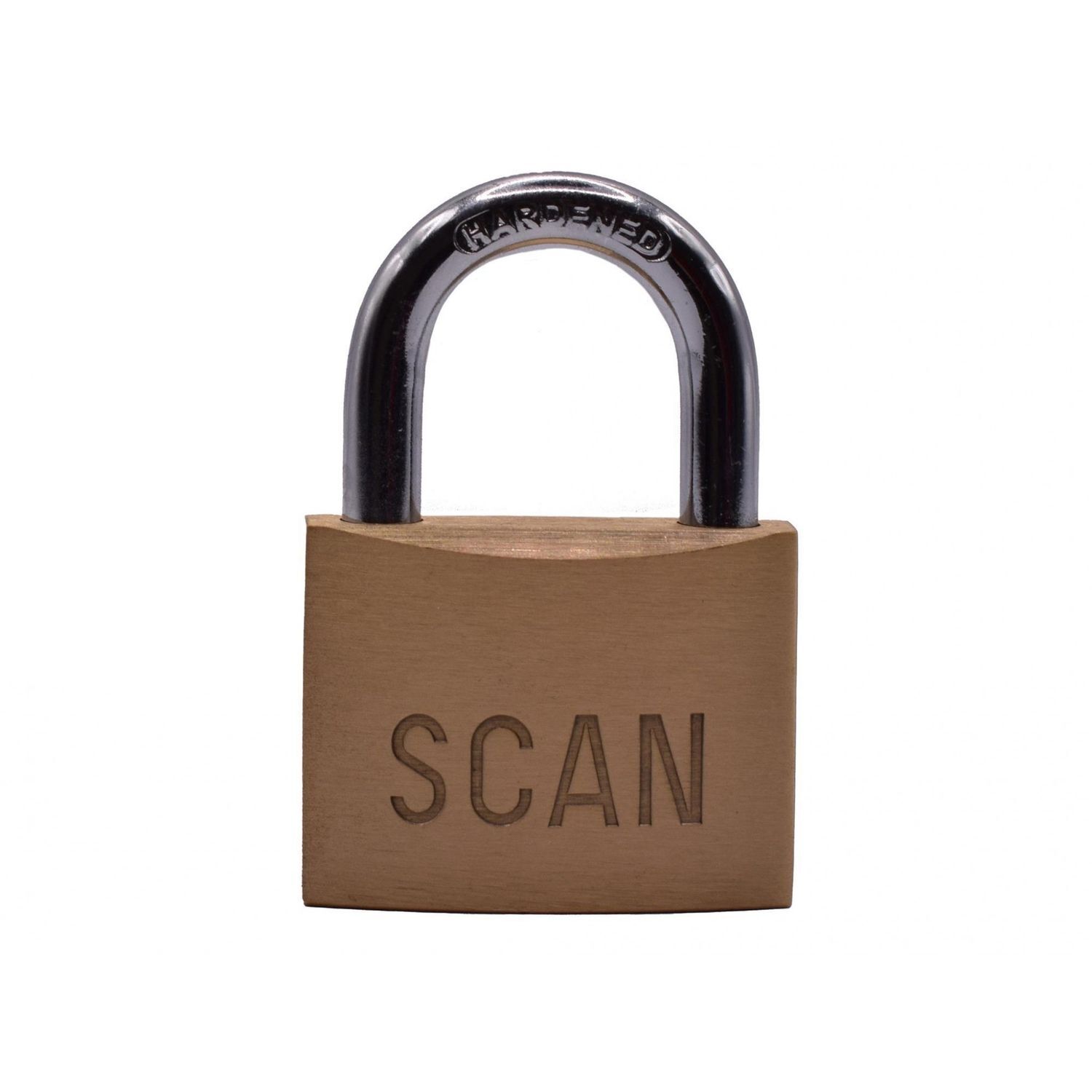 Scan Brass Padlocks E - Multi Colour