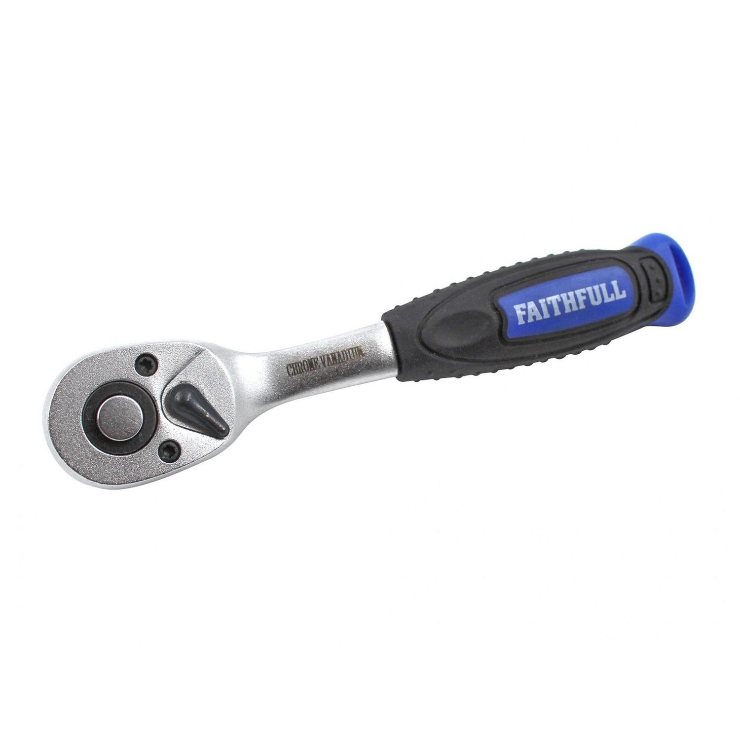 Faithfull 1/4In Drive Quick Release Ratchet Handle A - Multi Colour