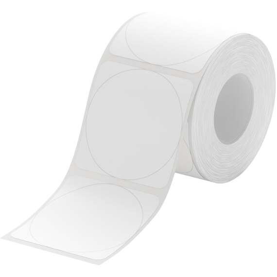B Range 21x21mm White Thermal Label Roll