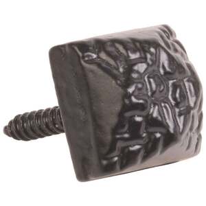 Powder Antique Door Studs for Decorating Doors, Black, Pack of 1
