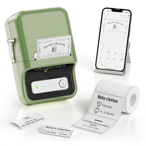 NIIMBOT B21S Bluetooth Label Printer with Label Roll B