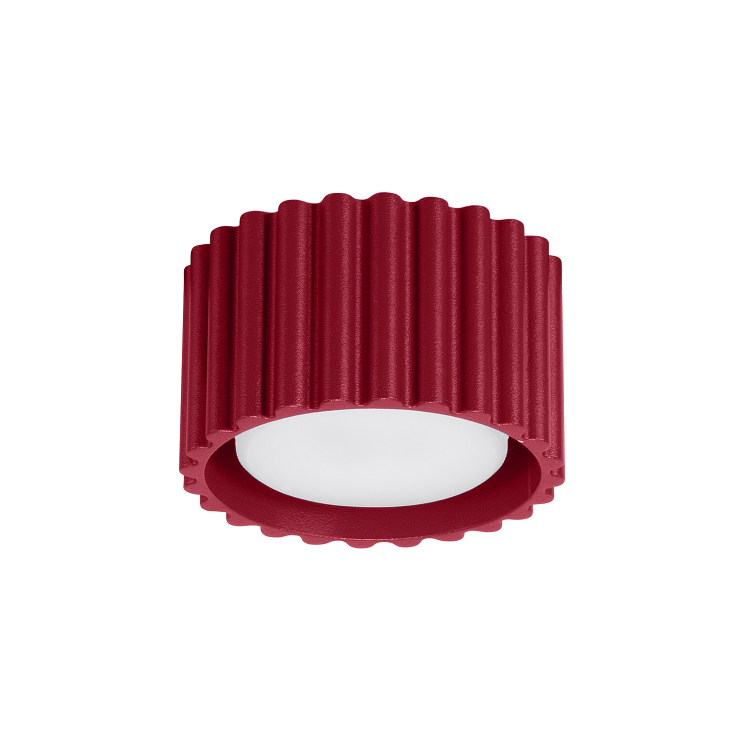 Sollux Lighting Ceiling Lamp Aura 1 Burgundy Gx53 - Burgundy