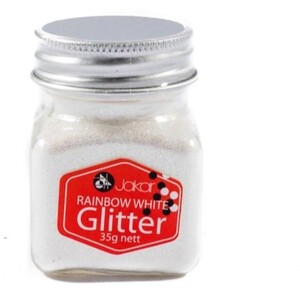 Fine Glitter - Rainbow White / 40g