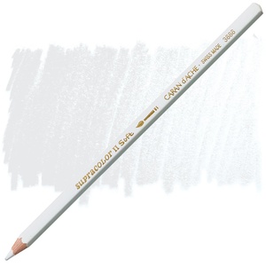 Supracolor II Soft Aquarelle Pencil - White 001