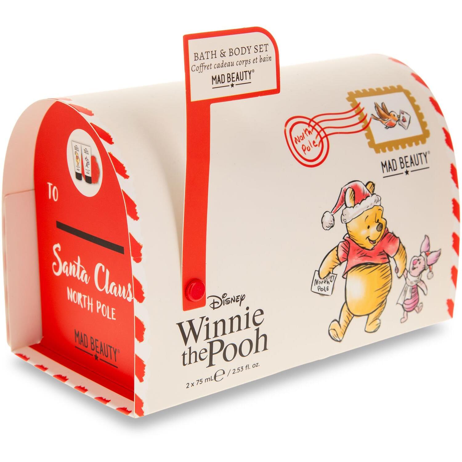 Mad Beauty Disney Winnie the Pooh Festive Bath & Body Trio Gift Set - Image 6
