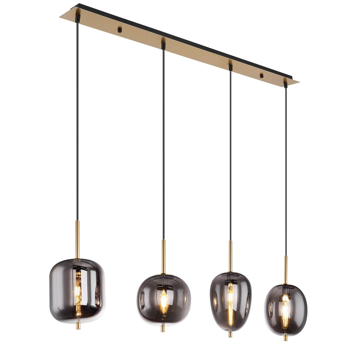 Globo Lighting Blacky Pendant Light Brass