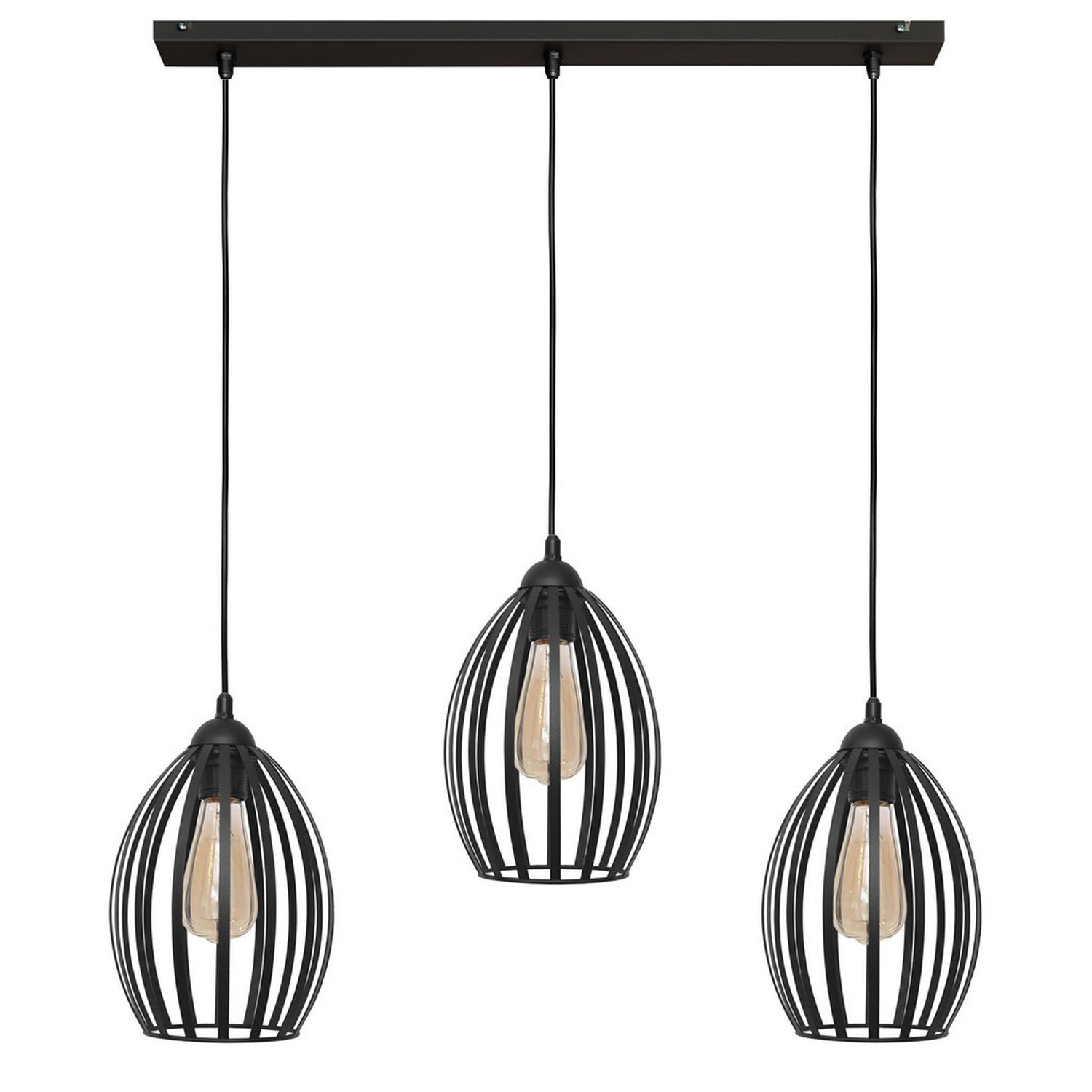 Helam Lighting Dali Pendant Light Black