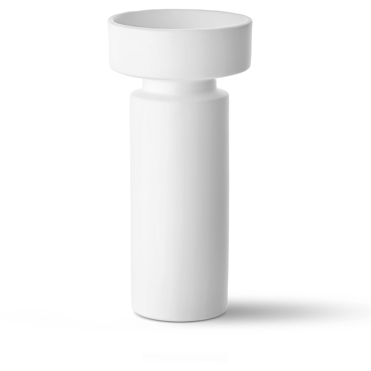 Rozi White Pure Collection Decorative Candle Holder - 30 Cm (H) X 13 Cm (W) X 13 Cm (D) - Image 2