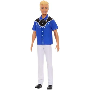 Barbie Fashionistas Ken Doll 226, Blonde Western Look, HRH25