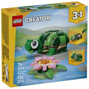 Lego Creator 31377 Turtle with a Water Lily Flower