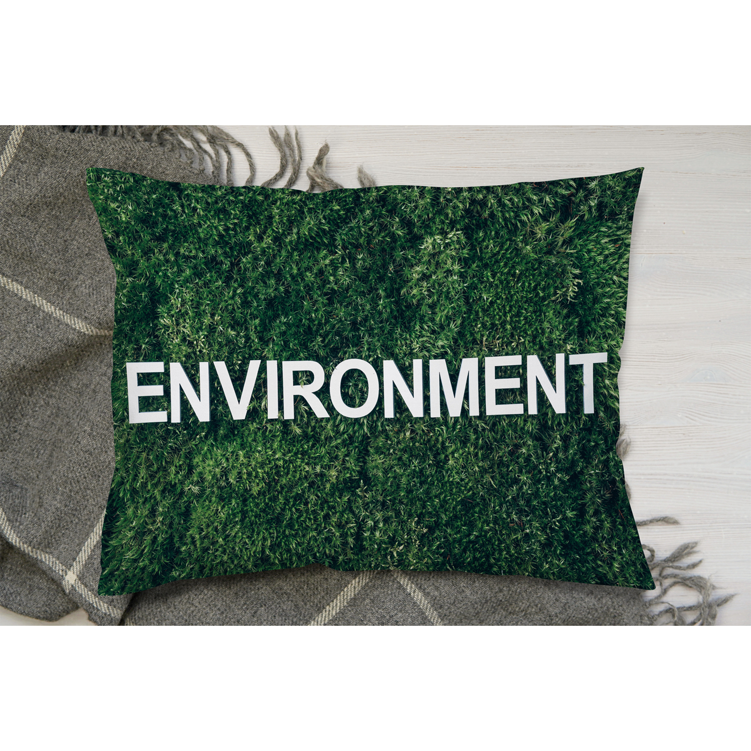 Wellness Environment Cushion - Green