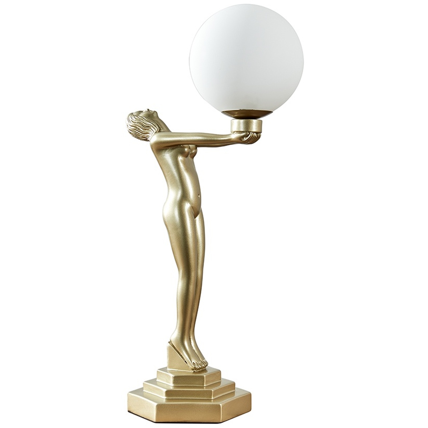 Image of Olivia Gold Table Lamp - Gold