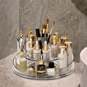 Crystal Swivel Makeup Organiser