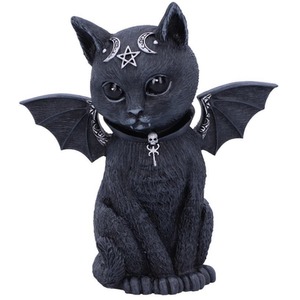 Malpuss Winged Occult Cat Figurine