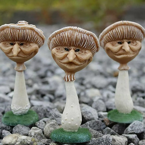 3pc Mushroom Garden Ornaments