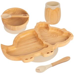 5pc Bamboo Dinosaur Baby Weaning Set