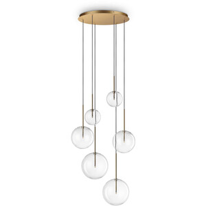Equinoxe 6 Light Cluster Pendant Ceiling Light