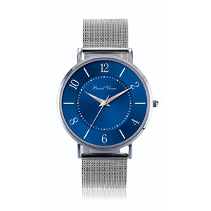 Mens Pascal Veran Watch with Blue Face