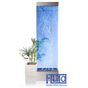 Fluid Orion Acrylic Bubble and Water Wall with Colour Changing LEDs