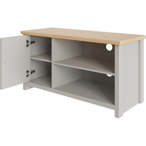 Grey Lancaster Small TV Cabinet shot 6069545