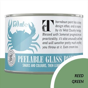 Thorndown Reed Green Peelable Glass Paint