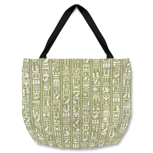 Egyptian Hieroglyphic Decorative Tote bag