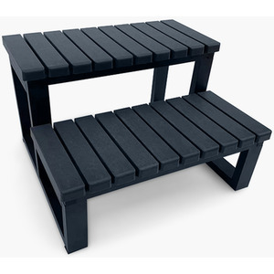 Hot Tub Steps Black Durbale High Quality for Hot Tubs or Caravans