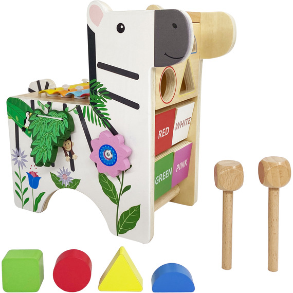 Kids Zebra Learn and Play Activity Centre with Xylophone